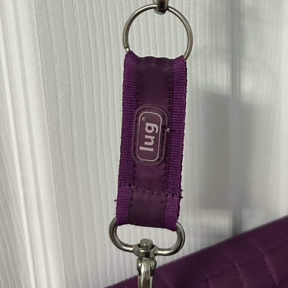 Lug Crossbody Bag in Deep Purple - Picture 4 of 4